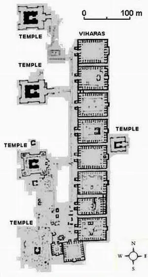 Nalanda Mahavihara plan 2