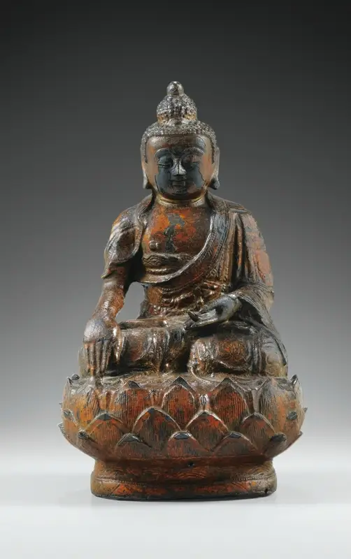 Buddha en bhumisparsa 14