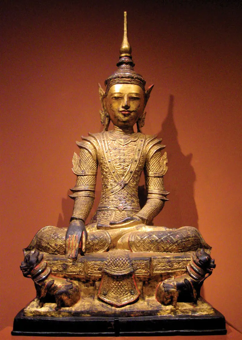 Buddha en bhumisparsa 17