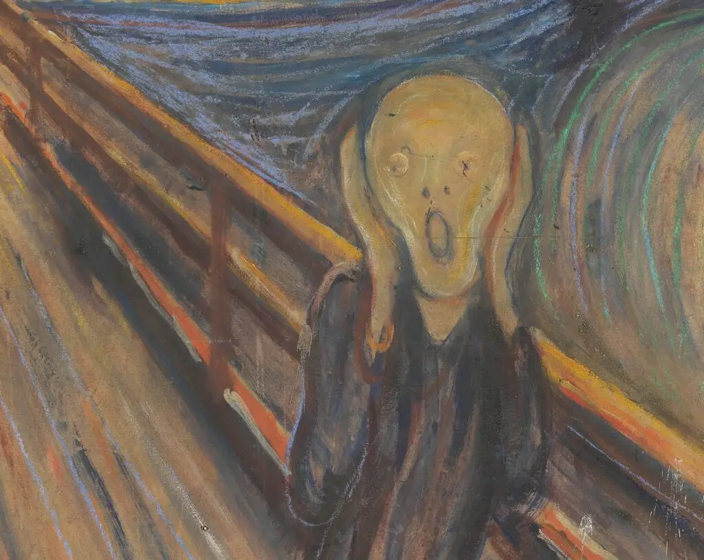 MUNCH Edvard 1893 Le cri National Gallery of Norway